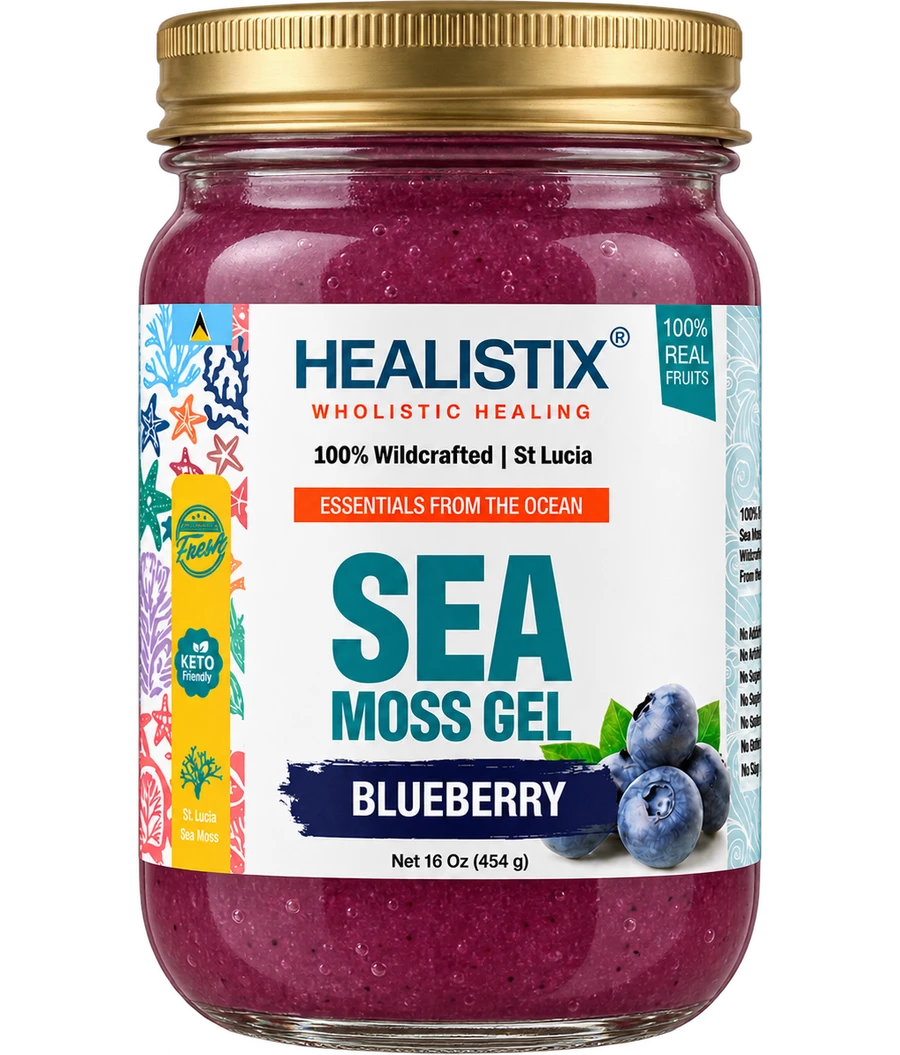 Healistix Blueberry sea moss gel