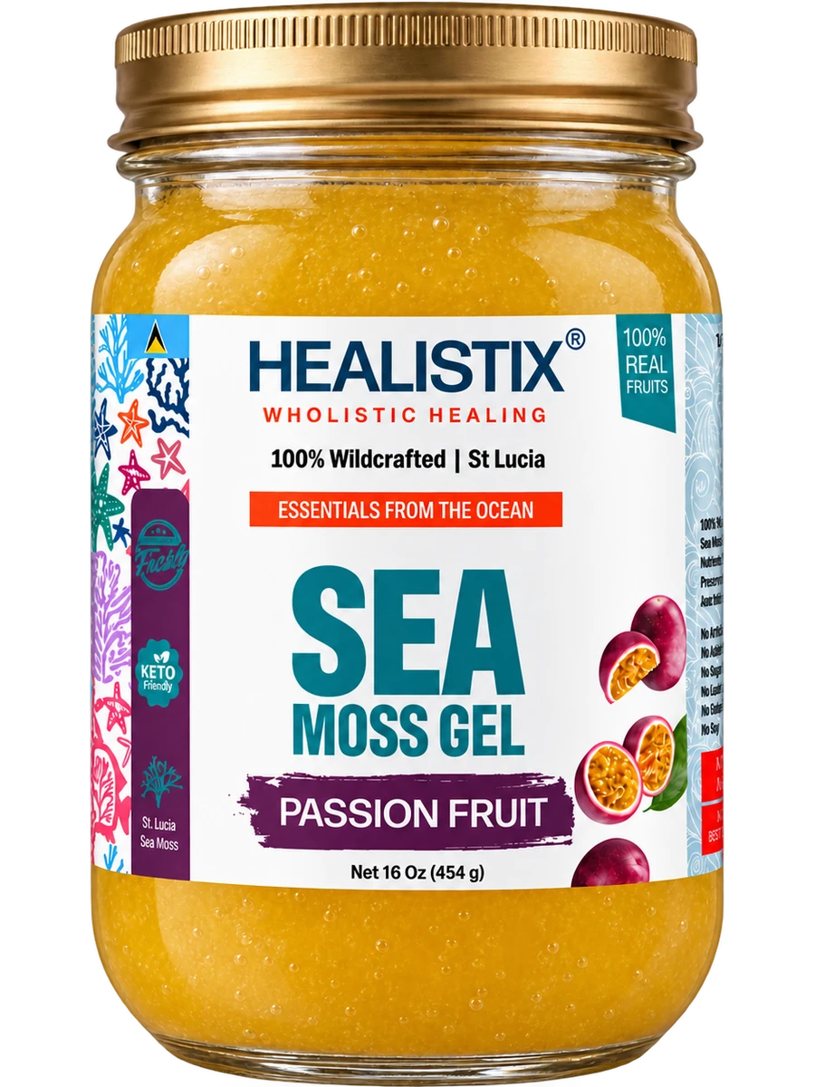Healistix Passion Fruit sea moss gel
