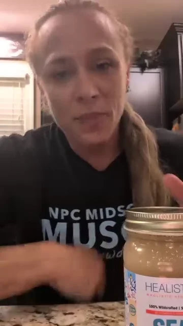 Customer sharing their Healistix sea moss gel experience