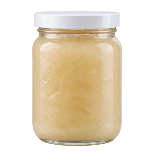 Representative unbranded jar of sea moss gel